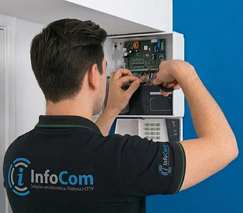 Alarmes para proteger o seu patrimônio — InfoCom